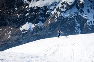 photo skieur neige montagne Bonneval sur Arc