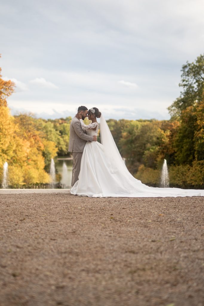 photo mariage automne wedding Parc de Sceaux